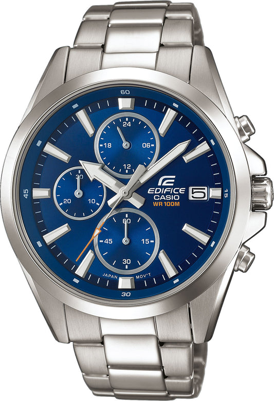 Casio Edifice EFV-560D-2AV Herren Uhr • Chronograph • Edelstahlgehäuse