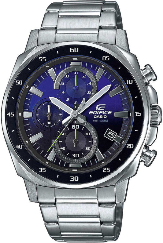 Casio Edifice EFV-600D-2AV Herren Uhr • Quarz-Chronograph • Edelstahl