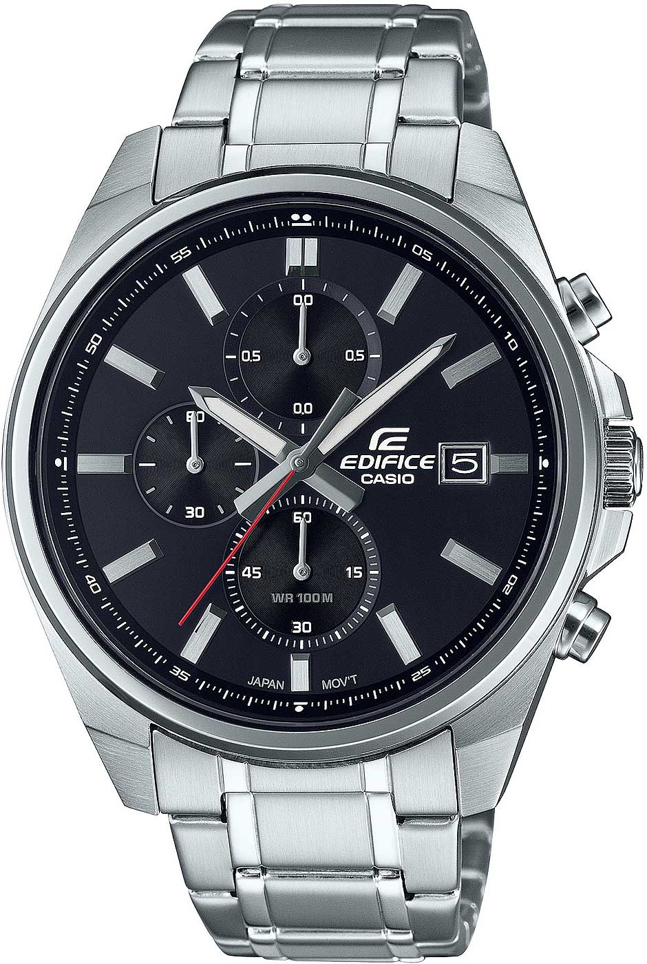 Casio Edifice EFV-610D-1AVUEF Herren Uhr • Chronograph • Edelstahl