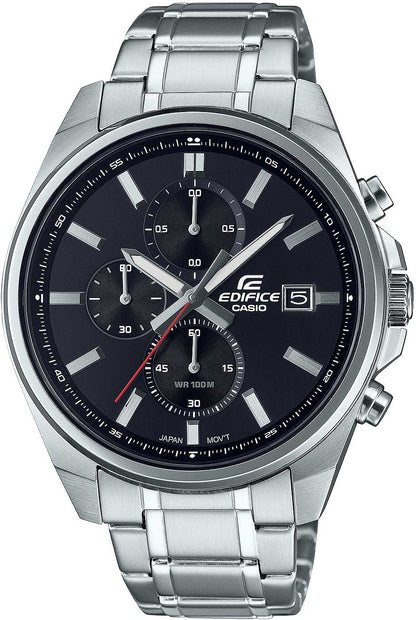 Casio Edifice EFV-610D-1AVUEF Herren Uhr • Chronograph • Edelstahl
