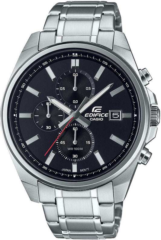 Casio Edifice EFV-610D-1AVUEF Herren Uhr • Chronograph • Edelstahl