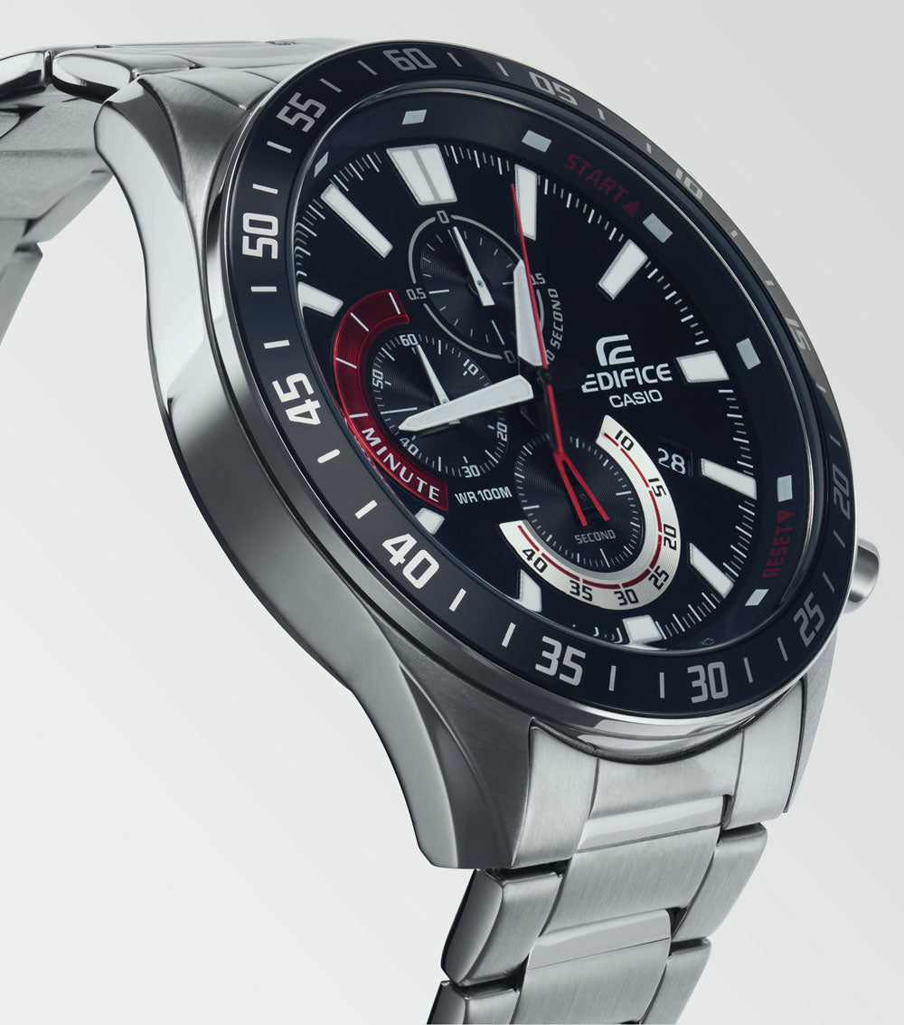 Casio Edifice EFV-620D-1A4VUEF Herren Uhr • Quarz Uhrwerk • Chronograph