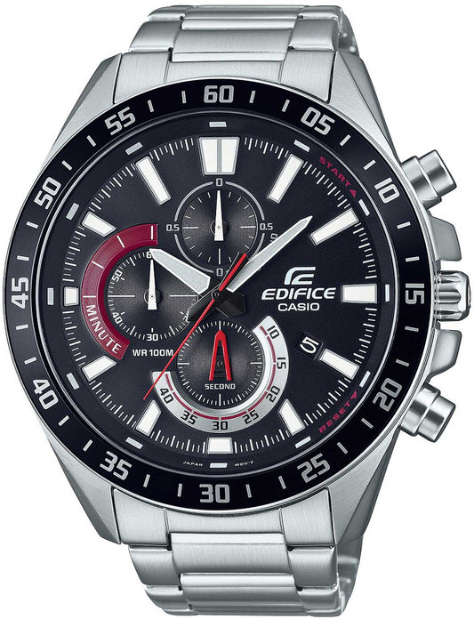 Casio Edifice EFV-620D-1A4VUEF Herren Uhr • Quarz Uhrwerk • Chronograph