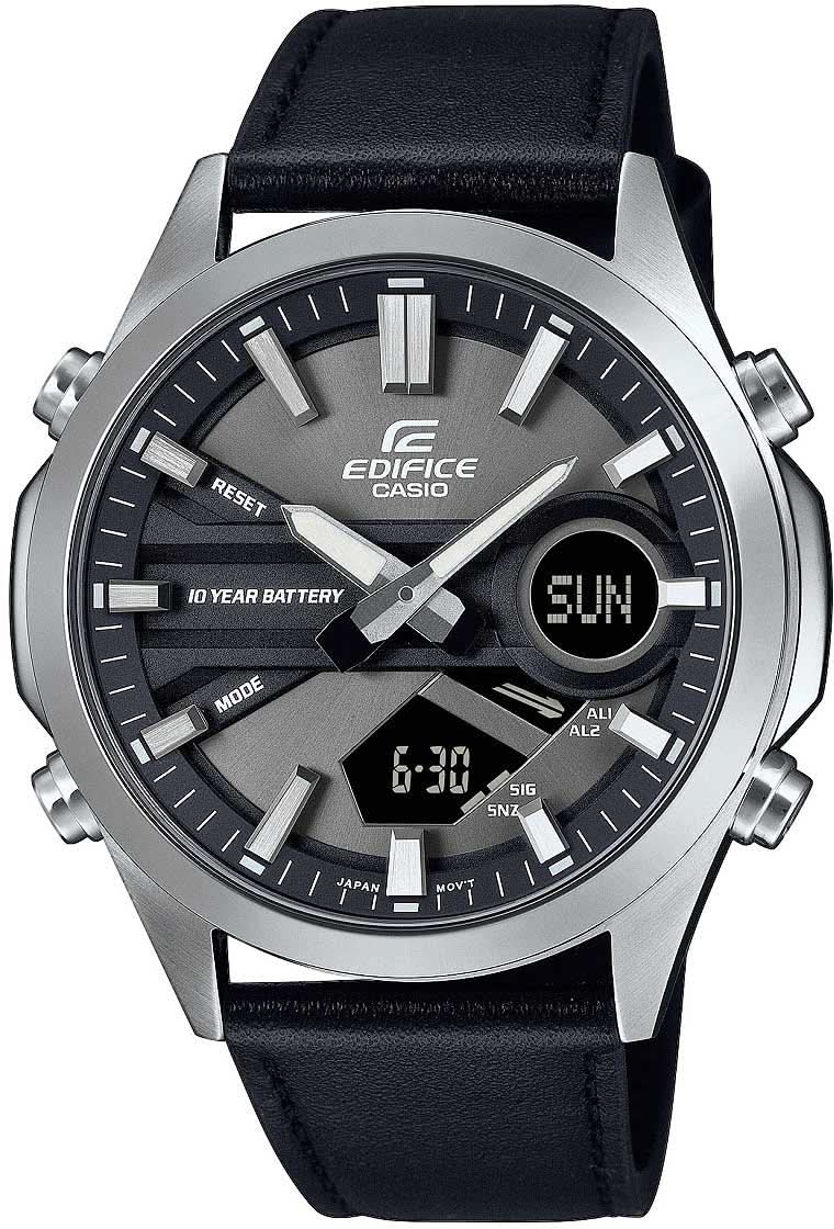 Casio Edifice EFV-C120L-8AEF Herrenuhr • Telememo 30 • 10 Jahre Batterie