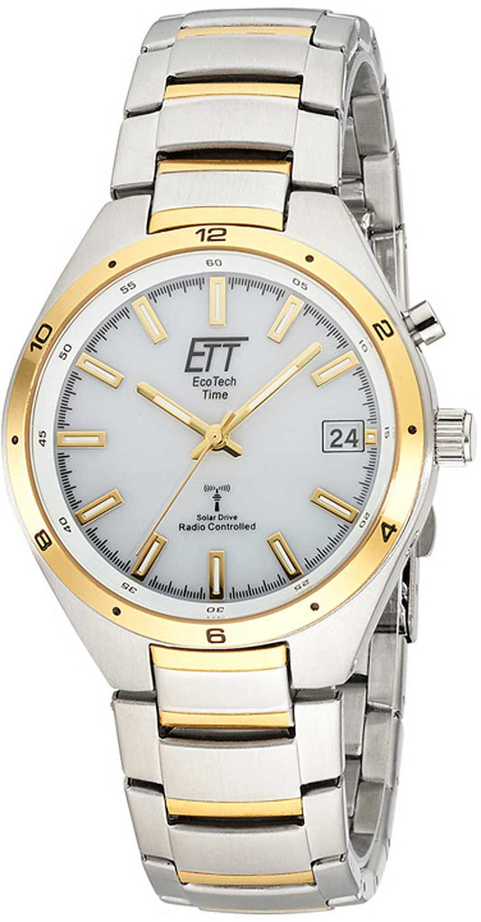 Herrenuhr mit Funk-Solaruhrwerk - Eco Tech Time Modell: EGS-11443-11M