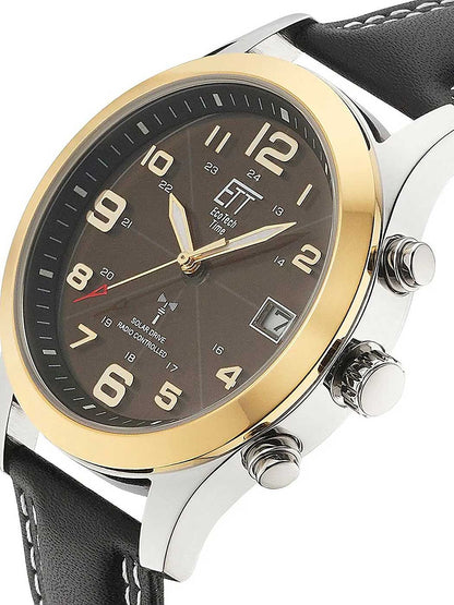 Herrenuhr mit Funk-Solaruhrwerk - Eco Tech Time Modell: EGS-11487-22L