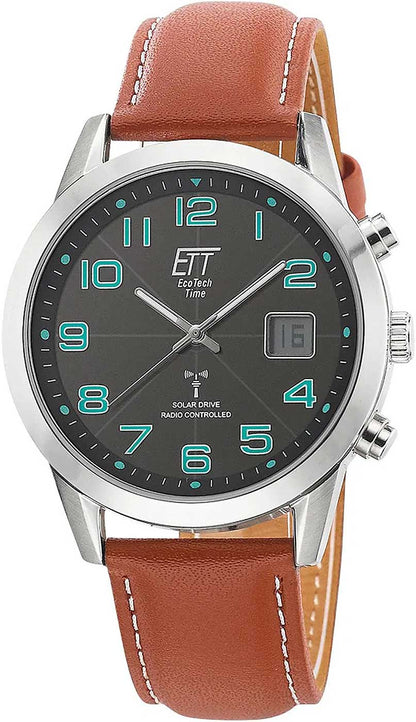 Herrenuhr mit Funk-Solaruhrwerk - Eco Tech Time Modell: EGS-11499-22L