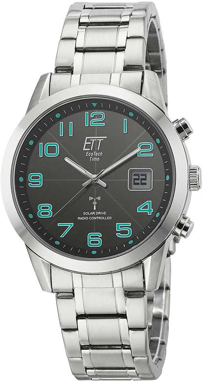Herrenuhr mit Funk-Solaruhrwerk - Eco Tech Time Modell: EGS-11500-22M
