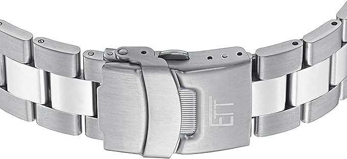 Eco Tech Time EGS-11605-35M Herren Uhr • Funk-Solar-Antrieb • 20 Bar Wasserdicht