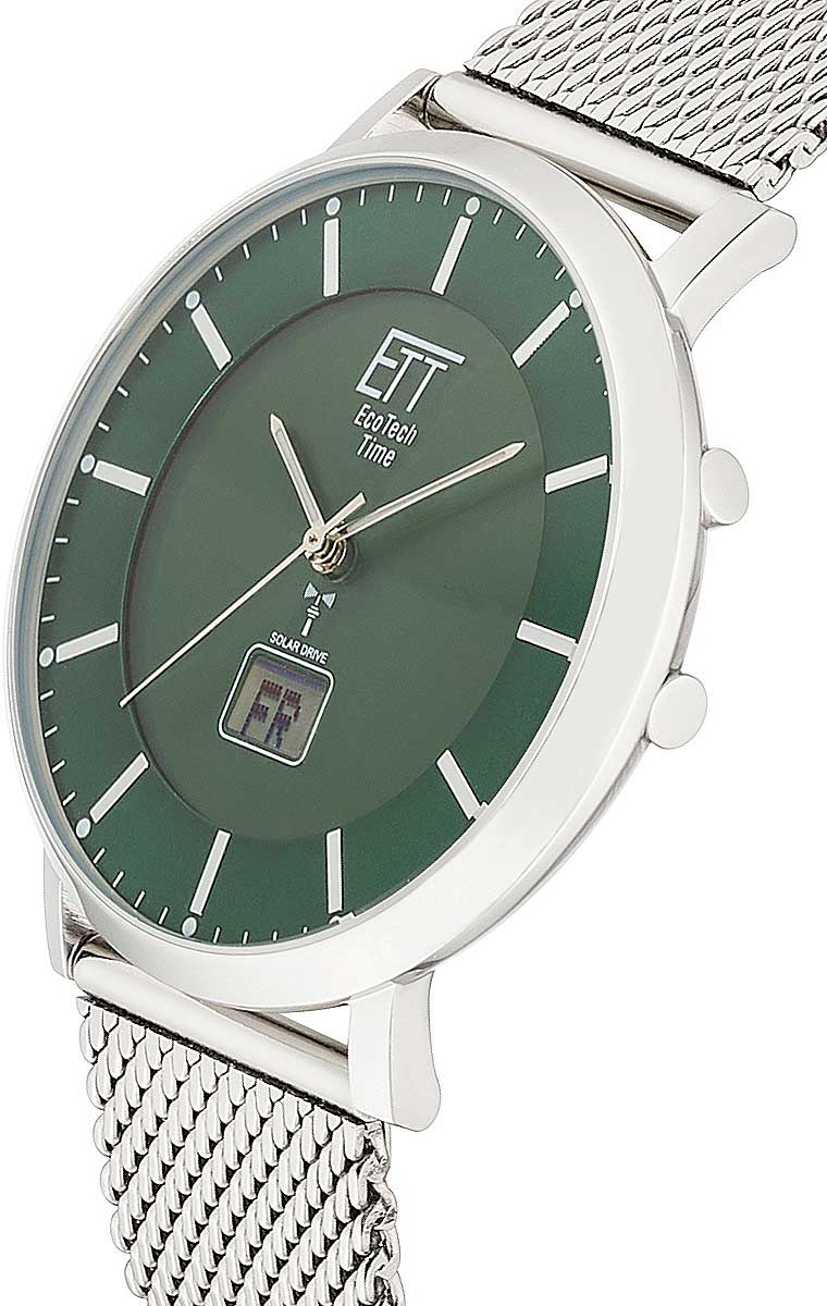 Eco Tech Time EGS-11622-81MS Herren Uhr • Funk-Solar • Analog-Digital-Anzeige