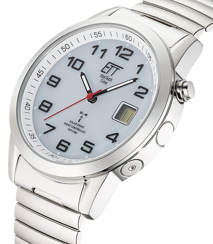 Herren Funk Solar Drive Gobi Edelstahl – ETT Eco Tech Time Modell: EGS-11711-12Z