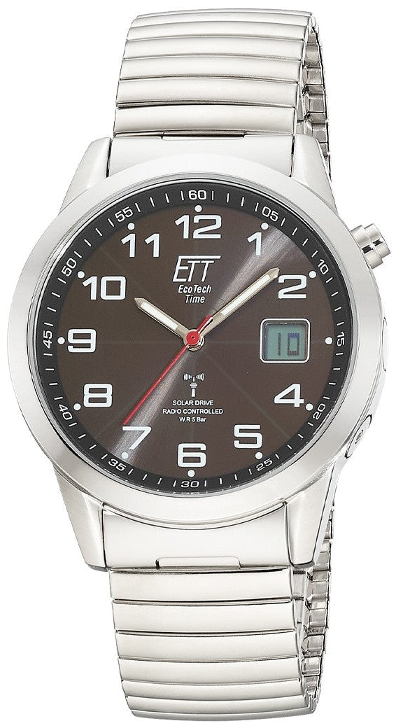 Eco Tech Time Gobi EGS-11712-22Z Herren Uhr • Funk • Solar