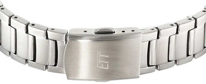 Eco Tech Time Altai ELS-11442-21M Damen Uhr • Funksolar Antrieb • Edelstahl & Mineralglas