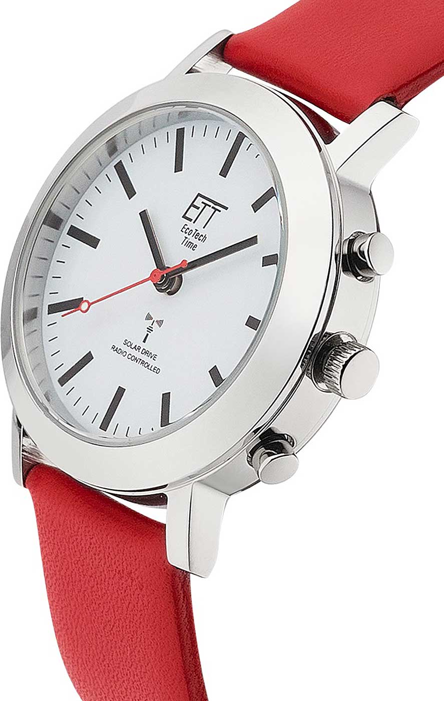 Eco Tech Time Solar Drive ELS-11582-11L Damen Uhr • Funksolar • Nachhaltig