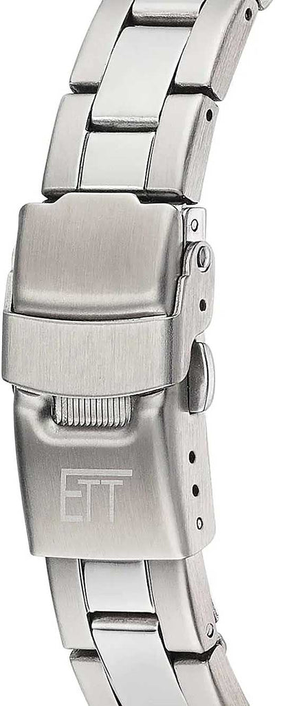 Eco Tech Time Gobi ELS-11589-32M Damen Uhr • Funksolar • Saphirblaues Zifferblatt