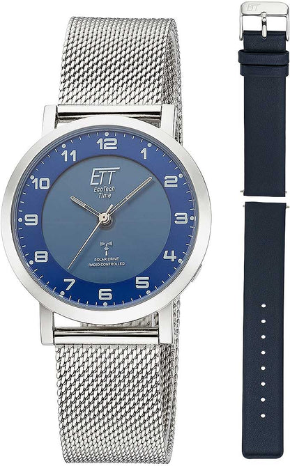Eco Tech Time Atacama ELS-11617-32MS Damen Uhr • Funksolar • Funkempfang