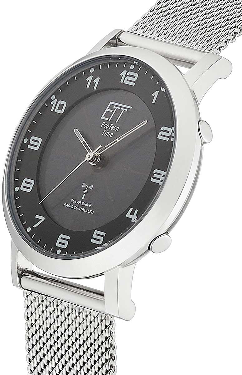 Eco Tech Time Atacama ELS-11625-22MS Damen Uhr • Funksolar • Edelstahl