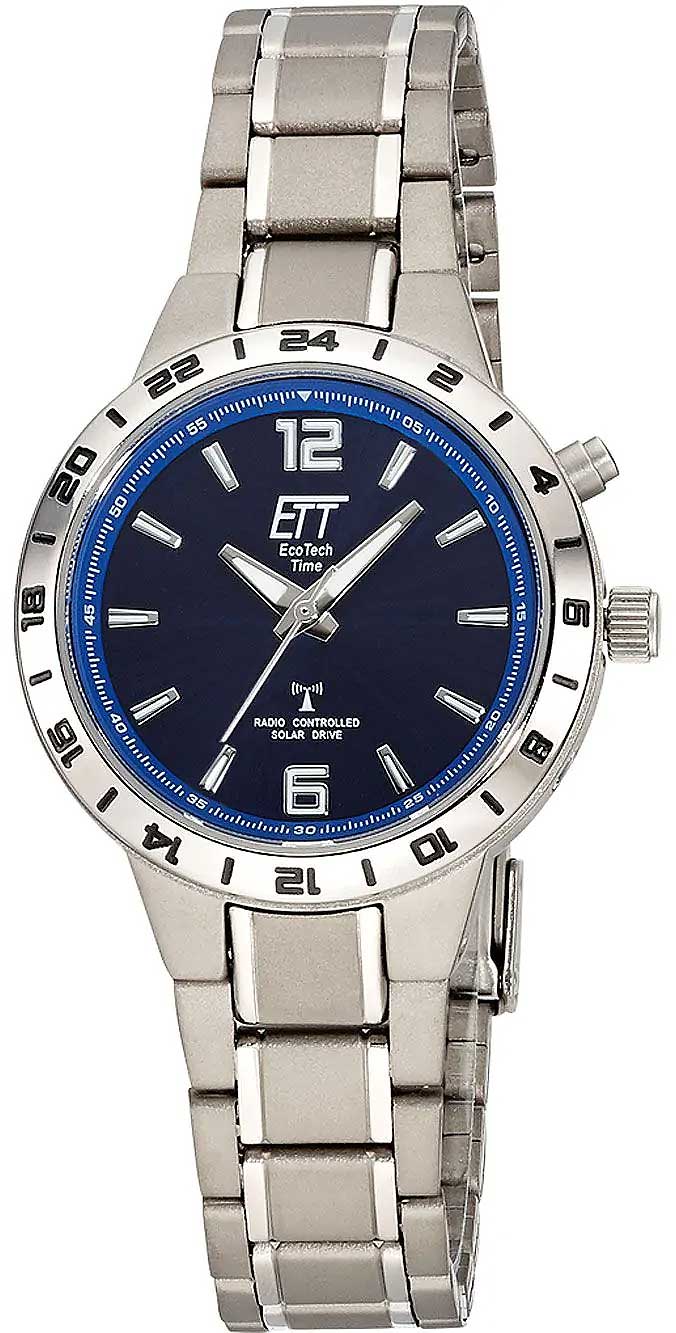 Damenuhr mit Funk-Solaruhrwerk - Eco Tech Time Modell: ELT-11447-31M