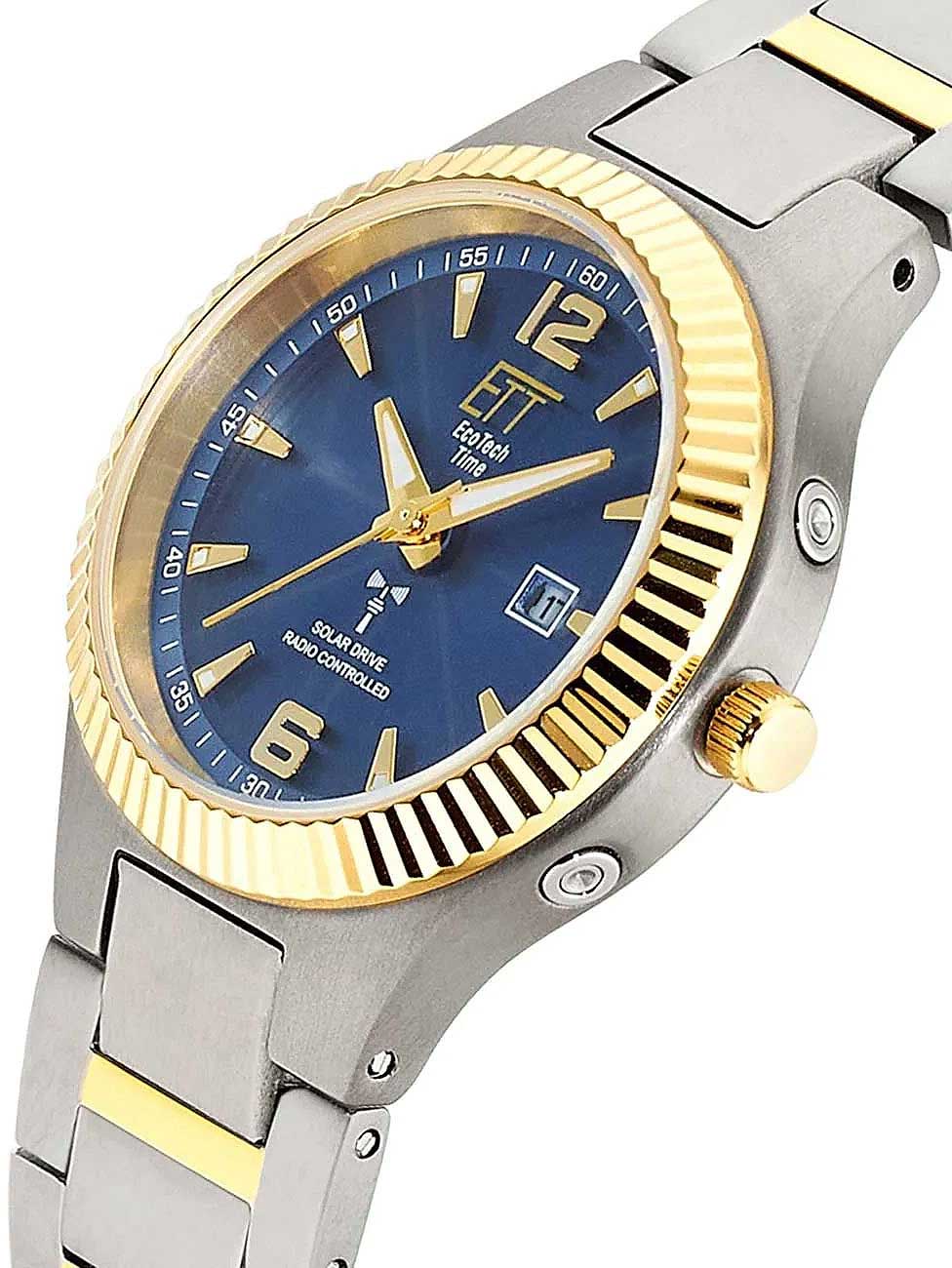 Eco Tech Time Everest ELT-11671-32M Damen Uhr • Funksolar • Titan