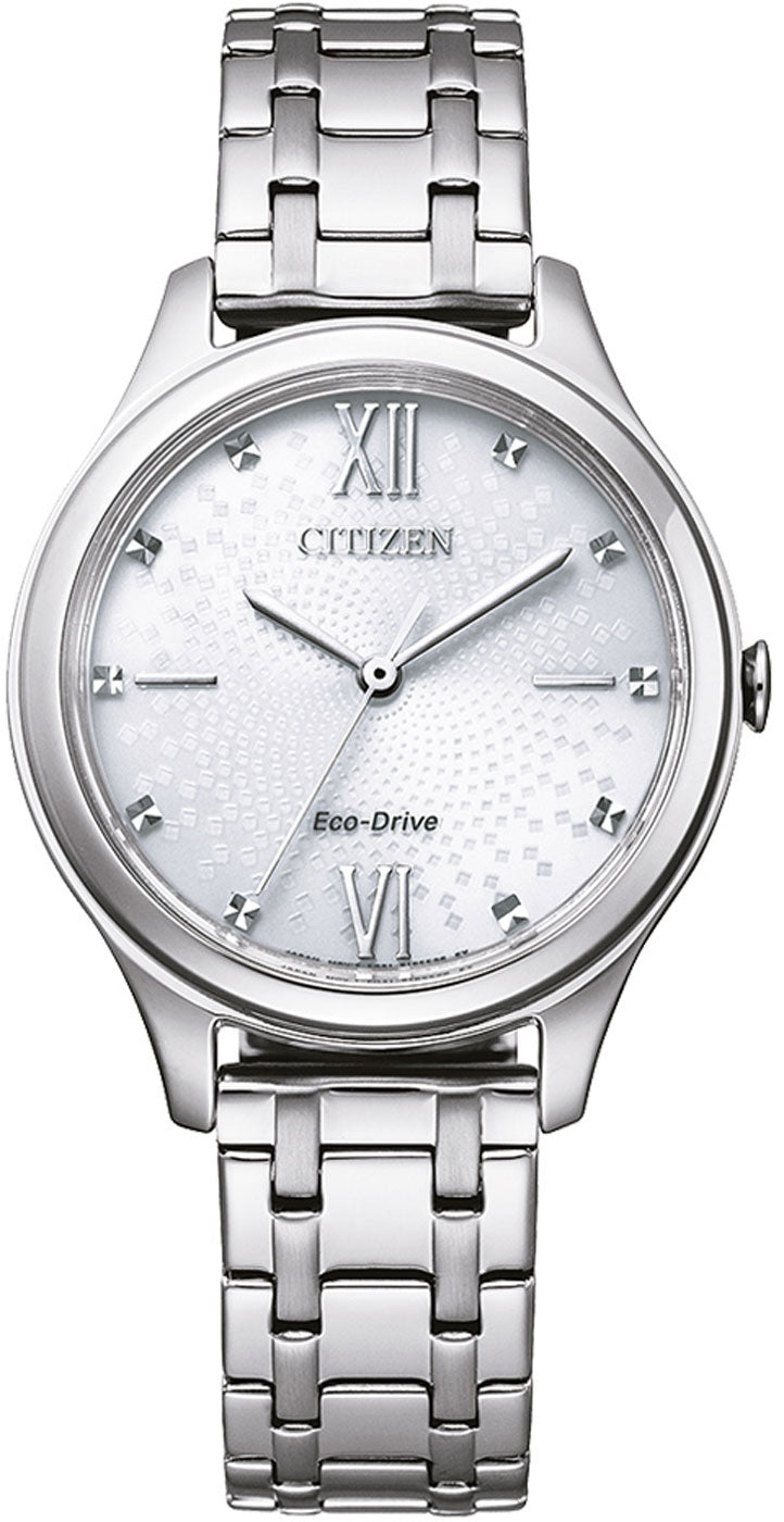 Citizen Elegance EM0500-73A Uhr • Eco-Drive • Milanaise