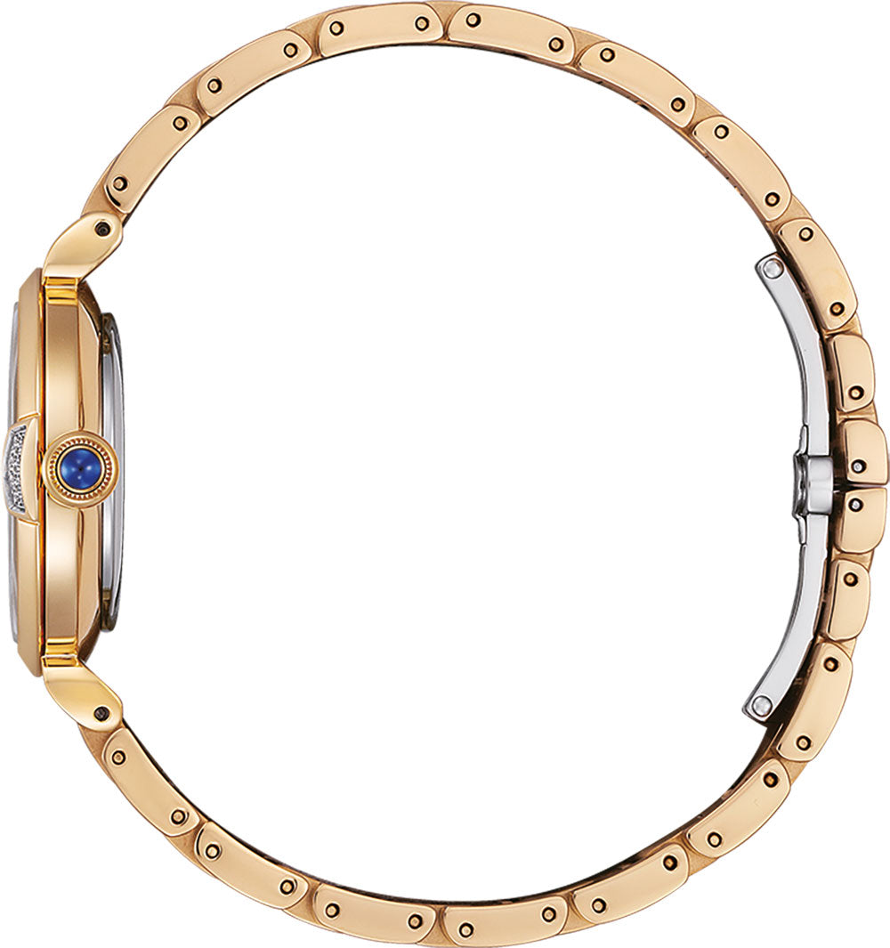 Citizen L EM1063-89D Uhr • Eco-Drive Solarantrieb • Edles Perlmutt