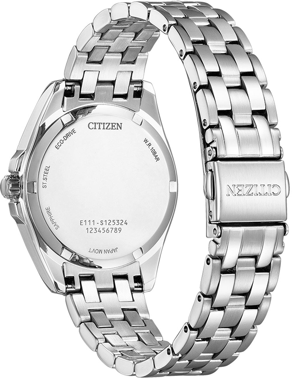 Citizen Eco-Drive EO1210-83L Uhr • Solarantrieb • Saphirglas