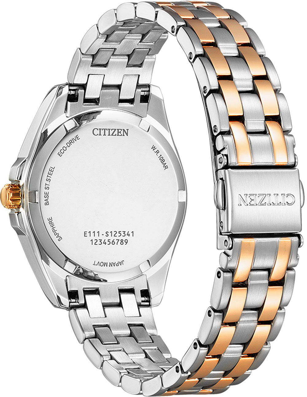 Citizen Eco-Drive EO1213-85E Uhr • Eco-Drive Solarantrieb • Saphirglas