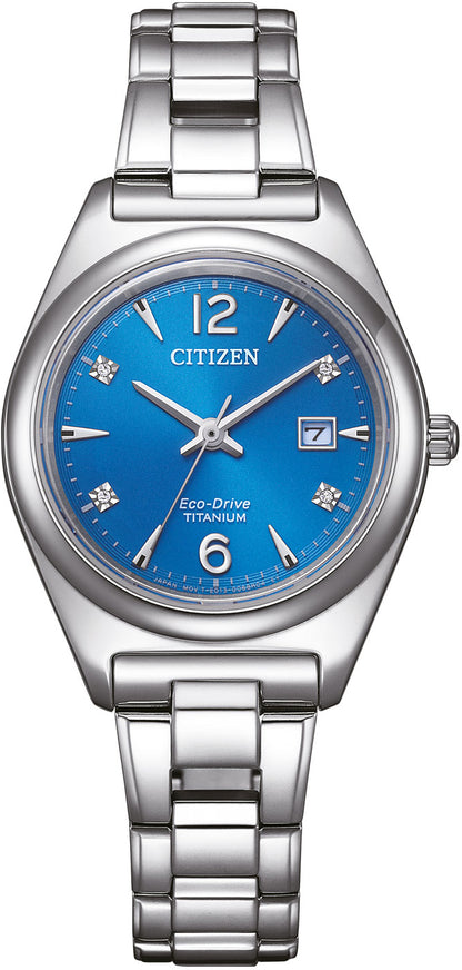 Citizen Super Titanium EW2601-81L Uhr • Eco-Drive • Saphirglas