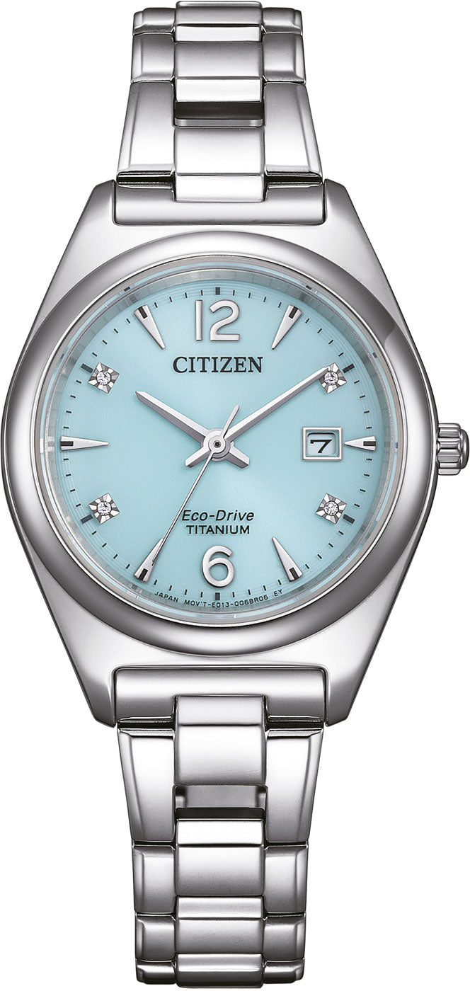 Citizen Super Titanium EW2601-81M Uhr • Eco-Drive • Saphirglas