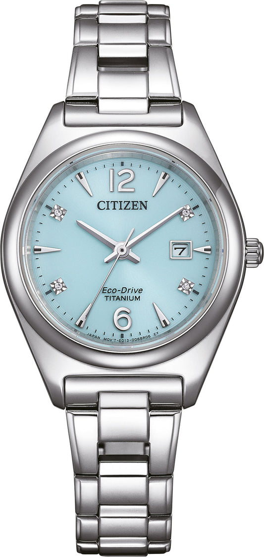 Citizen Super Titanium EW2601-81M Uhr • Eco-Drive • Saphirglas