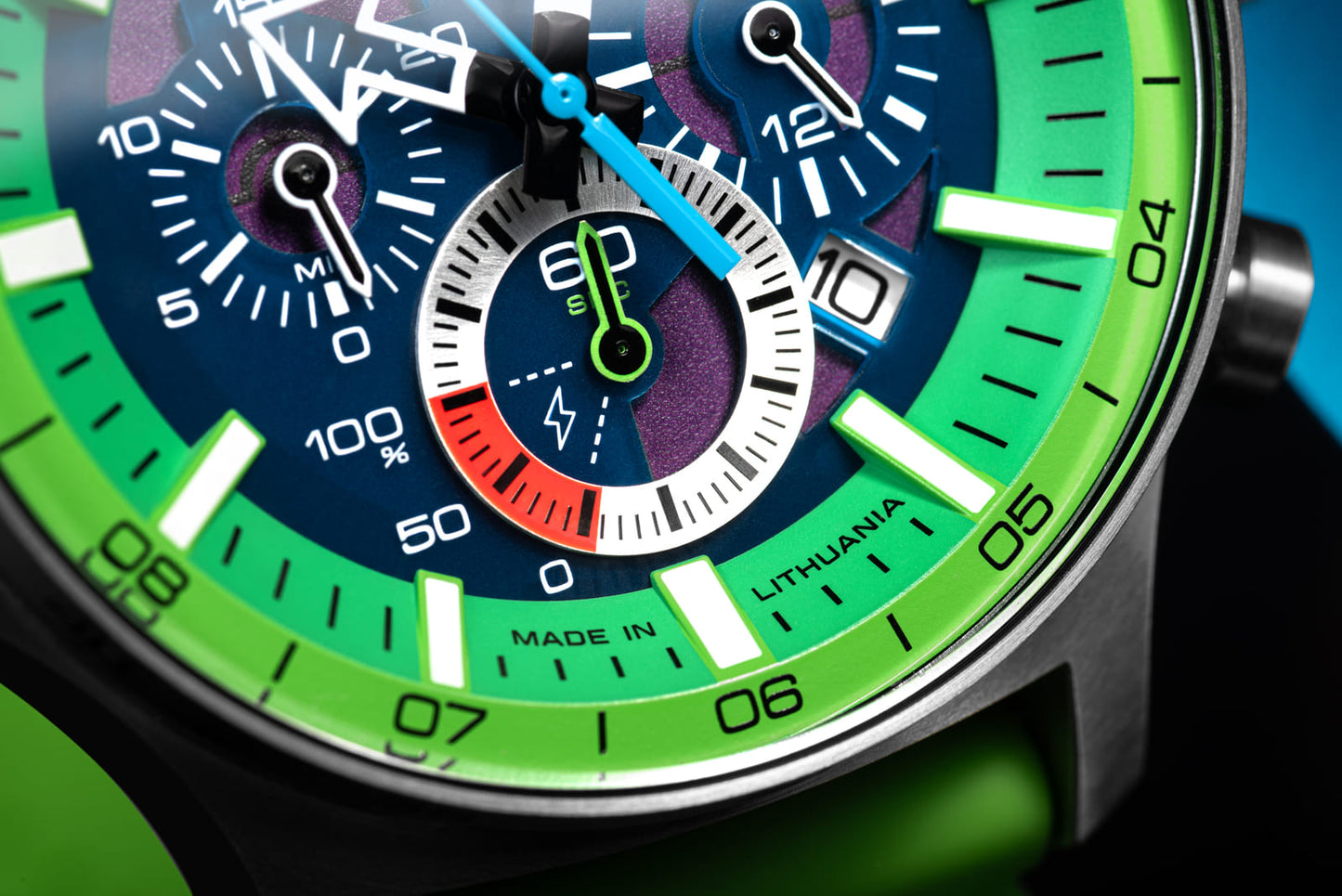Vostok Europe Expedition VR42-595A733 Herrenuhr • Solar • K1 Sicherheitsglas