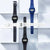 Casio F-91WB-2A1EF Damenuhr • Kultiges Retro-Design • Blau