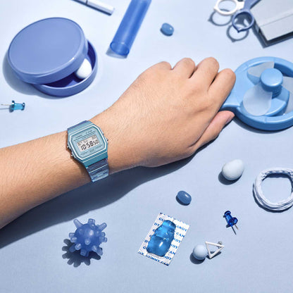 Casio Vintage F-91WS-2EF Uhr • Kultiges Retro-Design • Tagesalarm & Stoppfunktion