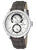 Festina Retro F16573/2 Herrenuhr Silber • Multifunktion 24h-Anzeige • Graues Lederarmband