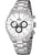 Festina Timeless Chronograph F16820/Q Herrenuhr Silber • Weißes Zifferblatt mit Tachymeter • Mineralglas