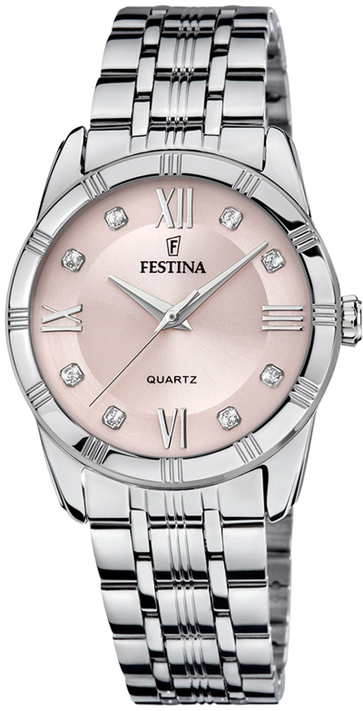 Festina Mademoiselle F16940 Damenuhr • Quarzwerk • Edelstahl