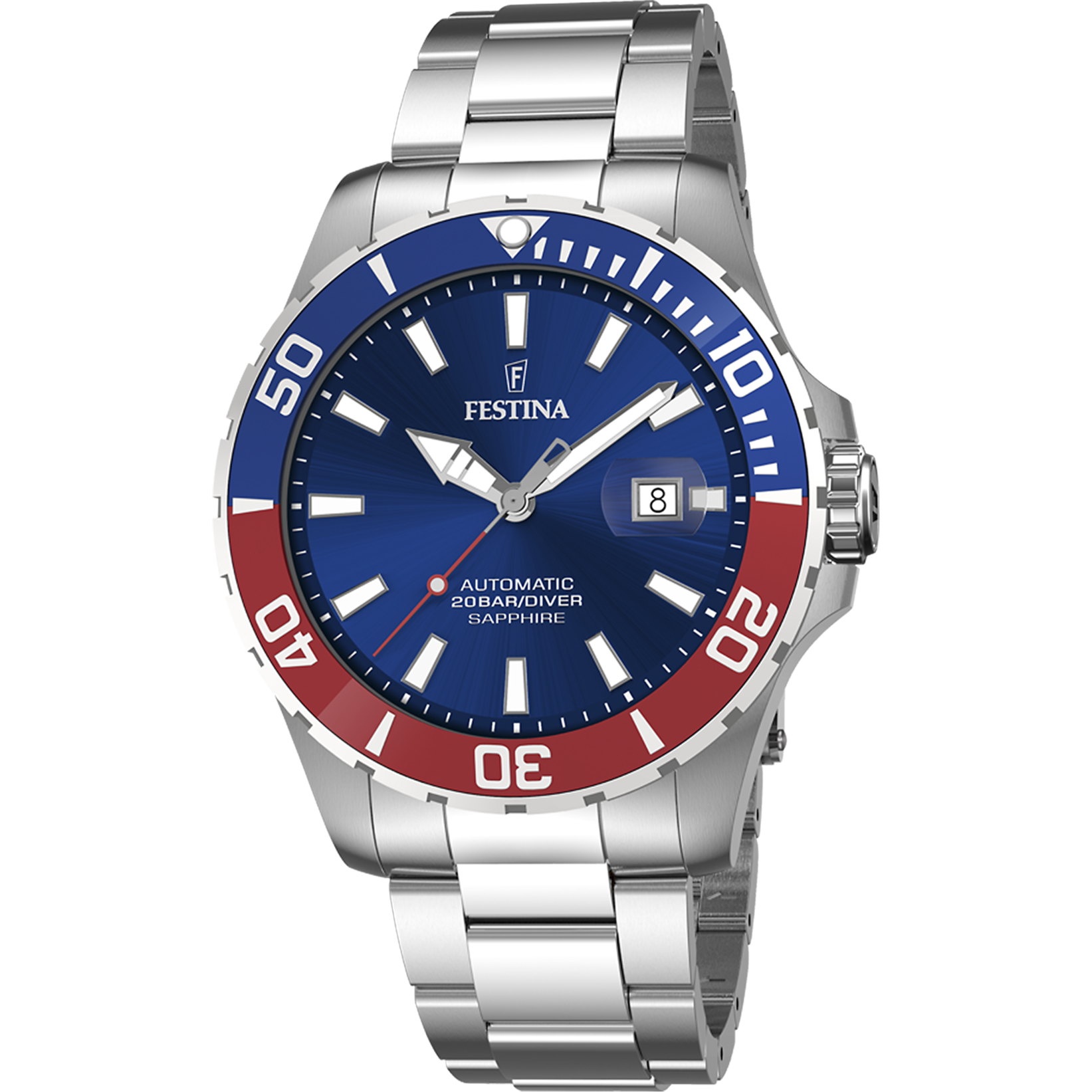 Festina Diver F20531/5 Herrenuhr • Automatikwerk • Saphirglas