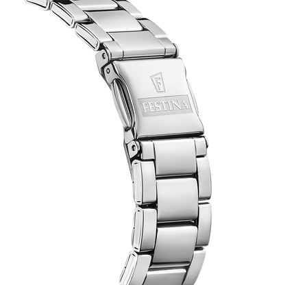 Festina Boyfriend F20622/i Damenuhr • Blaues Zifferblatt • Edelstahl