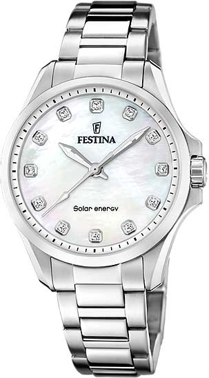Festina Petite F20654/1 Damenuhr • Perlmutt-Zifferblatt • Edelstahl