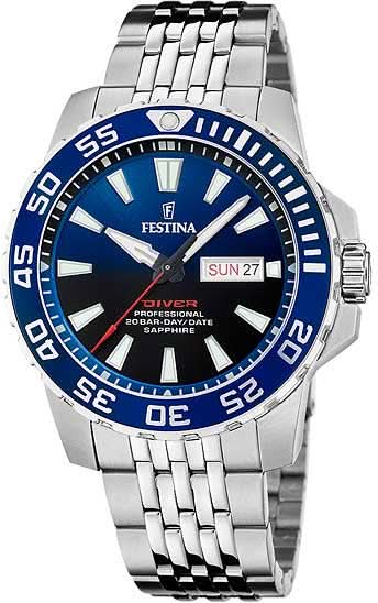 Festina Diver F20661/1 Herrenuhr • Saphirglas • 20 ATM