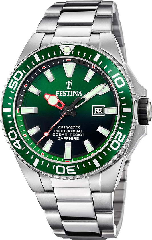 Herrenuhr mit Edelstahlarmband - Festina Modell: 20663_2