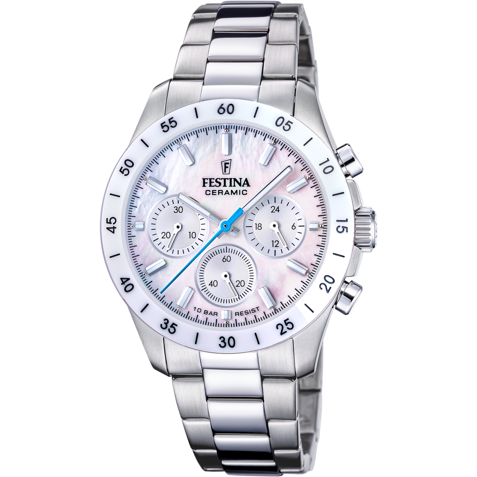 Festina F20693/1 Unisex Chronograph Ceramic 39mm • Keramikgehäuse • 10 ATM