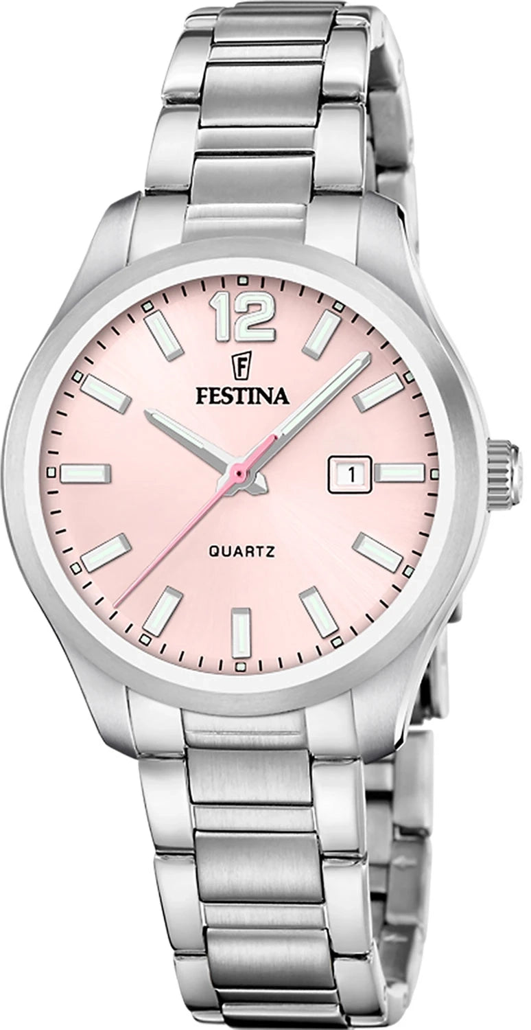 Festina Classics F20737/1 Women's Watch • Precise Quartz Movement • Elegant Stainless Steel