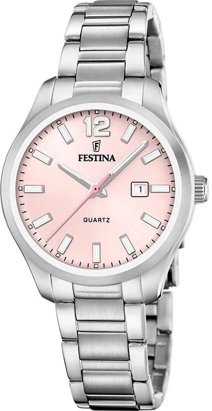 Festina Classics F20737/1 Women's Watch • Precise Quartz Movement • Elegant Stainless Steel