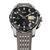 Festina Connected Herrenuhr: schwarzes Zifferblatt, silberne Lünette und graues Kautschukarmband