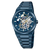 Festina Swiss Made Rivé Sq F20071/1 Herr Automatikur Blå • Safirglas • Synligt Automatiskt Urverk