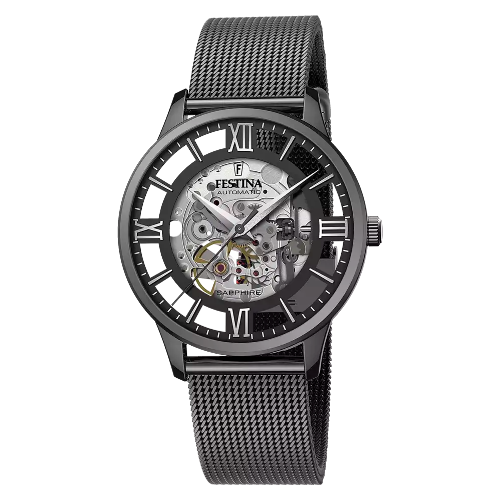 Festina F20535/1 Herrur • Automatiskt Miyota-urverk • Safirglas