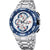 Festina Herrenchronograph mit blauem Ziffernblatt und Edelstahlarmband