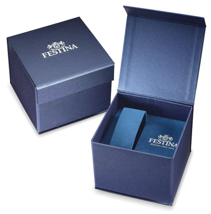 Herrenuhr blau aus Edelstahl – Festina  Bullhead Modell: F20743/3