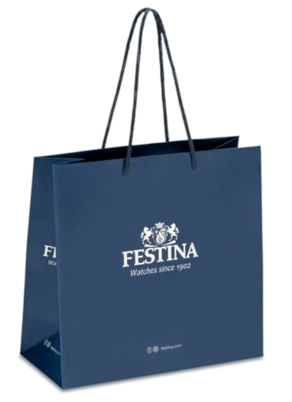 Herrenuhr rot aus Edelstahl  – Festina Bullhead Modell: F20743/5